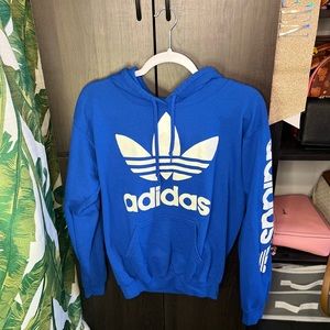 Blue adidas